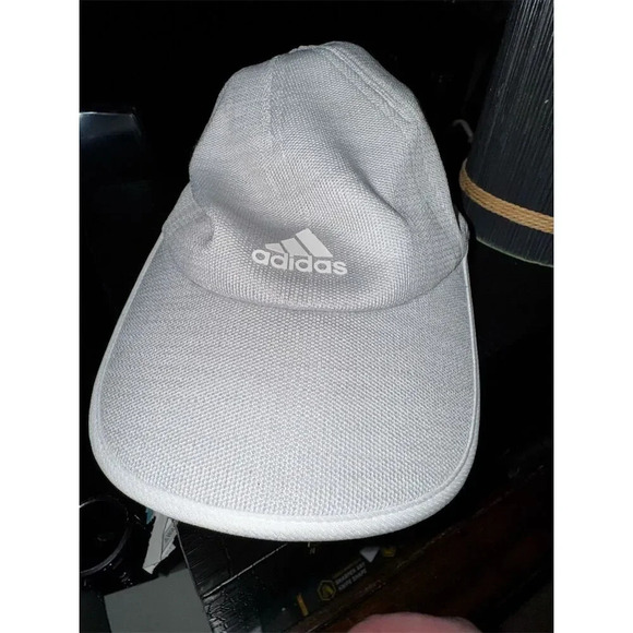 Adidas Superlite Prime Cap Gray Unisex Adjustable Sweat wicking Hat - Picture 2 of 10